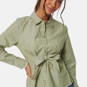 Happy Holly Nelinda Cotton Shirt Striped 40/42