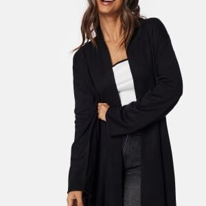 Happy Holly Neliya Fine Knitted Cardigan Black 32/34