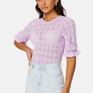 Happy Holly Padma lace top Lilac 32/34