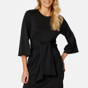 Happy Holly Petra tie dress Black 36/38