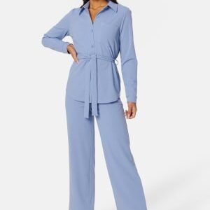 Happy Holly Rienna soft jacket Dusty blue 52/54