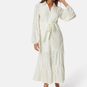 Happy Holly Sabina Long Sleeve Dress Offwhite 52/54