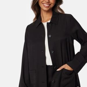 Happy Holly Stefanie Relaxed Jacket Black 36/38