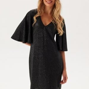 Ida Sjöstedt Beanie Dress Black Shimmer 38