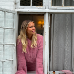 Josefin Lavold X Bubbleroom Josefin Fluffy Cardigan Pink XS