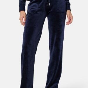 Juicy Couture Del Ray Classic Velour Pant Night Sky XS