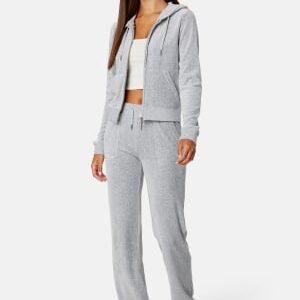 Juicy Couture Del Ray Classic Velour Pant SIlver Marl XL