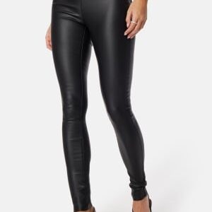 Object Collectors Item Objbelle Coated Leggings Black 44