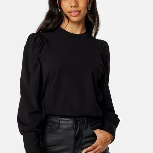 Object Collectors Item Caroline L/S Top Black XS