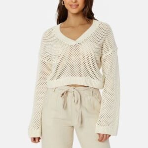 Object Collectors Item Edita LS Knit Pullover Sandshell M