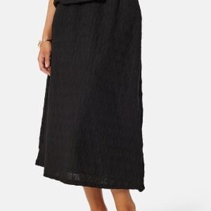 Object Collectors Item Objfeodora midi skirt Black S