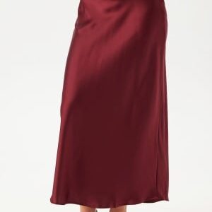 Object Collectors Item Objsateen Mw Ancle Skirt  Cabernet 36