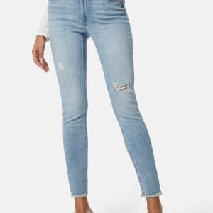 ONLY Onlblush Mid Skinny Ankle Denim Light Medium Blue De S/30