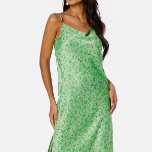 ONLY Jane Singlet Midi Dress Summer Green AOP:Id L