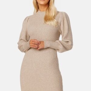 ONLY Onlkatia L/S Dress Knit Mocha Meringue: W. MELANGE XL