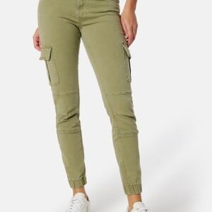 ONLY Missouri Ankl Cargo Pant Oil Green 34/32