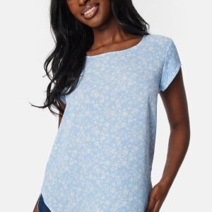 ONLY Onlvic ss AoP Top Blue/Patterned 34