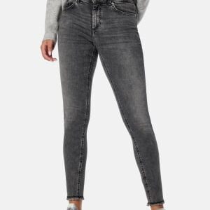 ONLY Onlblush Mid Sk Ankle Rw Dnm Dark Grey Denim S/30