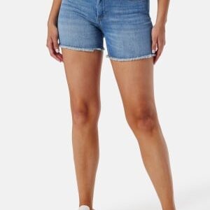 ONLY Onlblush Raw Denim Shorts Ligth Blue Denim M