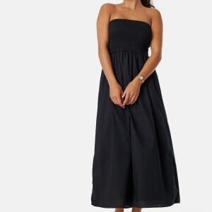 ONLY Onlclaudia Smock Tube Dress Black L