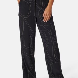 ONLY Onldea Palazzo Pants Black AOP:AOP S/32