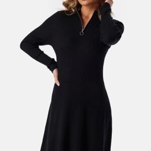 ONLY Onldee Hazel L/S ZIP DRESS NCA Black XS