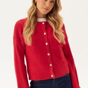 ONLY Onlisabella L/S NORTH CARDIGAN Racing Red XL