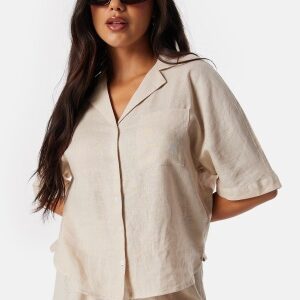 ONLY Onltokyo Life Linen Shirt Moonbeam L