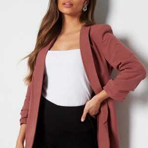 Pieces Pcbosella 3/4 Blazer Rust-red XL