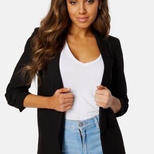 Pieces Pcbosella 3/4 Blazer Black L