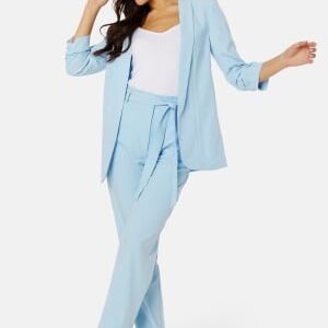 Pieces Pcbosella 3/4 Blazer Light blue L