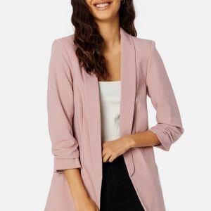 Pieces Pcbosella 3/4 Blazer Woodrose Woodrose - XXL