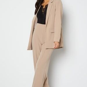 Pieces Pcbozzy LS Loose Blazer Beige S