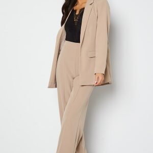 Pieces Pcbozzy LS Loose Blazer Beige XS