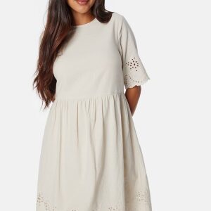 Pieces Pcalmina Embroidery Dress Birch L