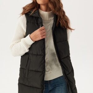 Pieces Pcbee New Puffer Vest Noos Black XS