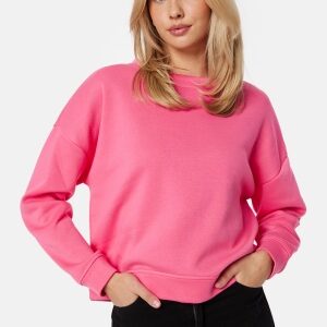 Pieces Chilli LS Sweat Hot Pink XS