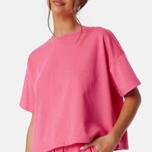 Pieces Pcchilli Summer Loose Sweat Hot Pink XS