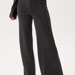 Pieces Pclina Hw Wide Pants  Black S