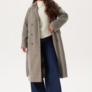 Pieces Pcmarbel Long Coat Morel XS