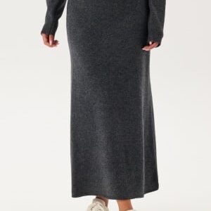 Pieces Pcnanu Hw Long Knit Skirt Bc Ombre Blue S