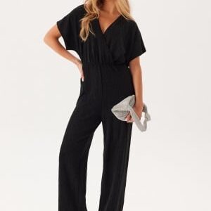 Pieces Pcrenata Ss Jumpsuit Black S