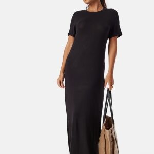 Pieces Pcsofia T-Shirt Maxi Dress Black XS