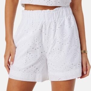 Pieces Pcvilde Mw Shorts Bright White S