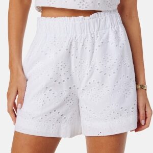 Pieces Pcvilde Mw Shorts Bright White XS