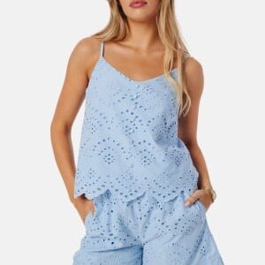 Pieces Pcvilde Strap Top Cashmere Blue S