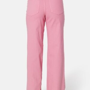 Pieces Peggy HW Wide Pant Begonia Pink XS