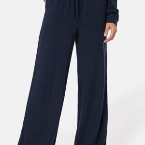 SELECTED FEMME Sflviva-Gulia HW  Linen Pant Dark Sapphire 38