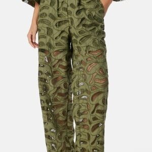 SELECTED FEMME Slfallia HW  Broderi Pant Olive 36