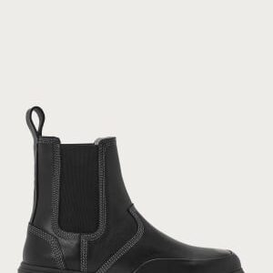 SELECTED FEMME Slfemily Leather Chelsea Boot Black 37